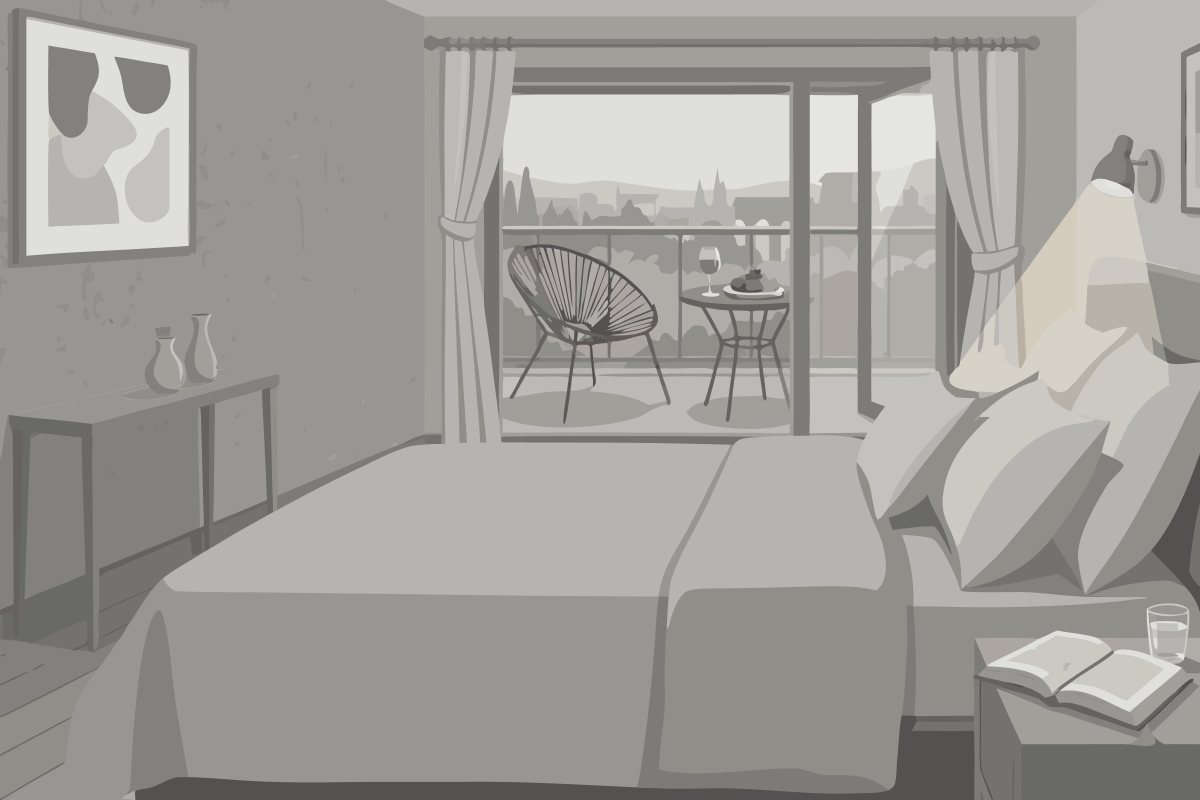 Habitación Premium con vistas a la piscina