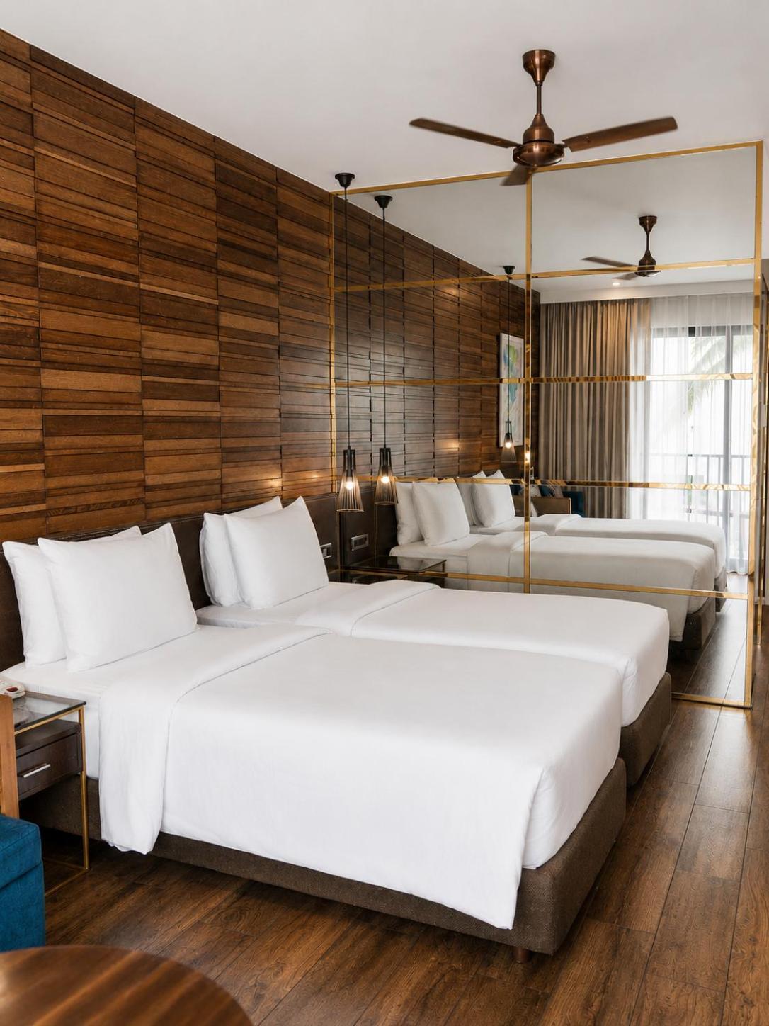 Luxury Twin Room INR 500 Credit on SPA per Happy Hours 11 5pm to 7pm on Food & Beverages on One way Local transfers